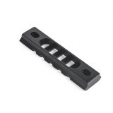 5 Slot Keymod Alluminium Rail - Black (ME08015 Metal)