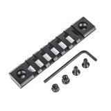 5 Slot Keymod Alluminium Rail - Black (ME08015 Metal)