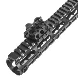 Height Rail QD - 5 slot - Black (ME09020 Metal)