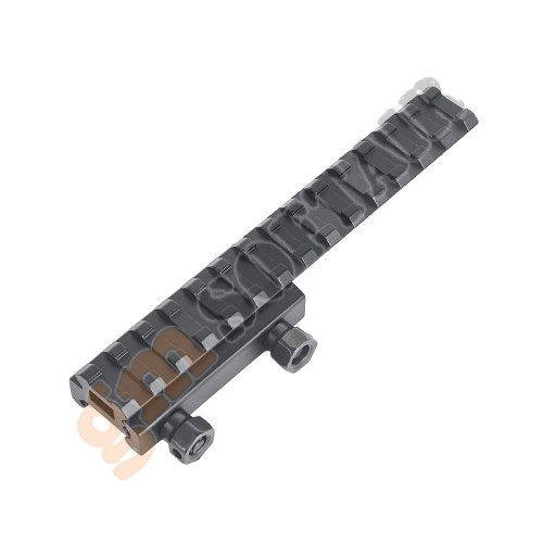 Height Rail Mount - 14 slot - Black (ME09017 Metal)