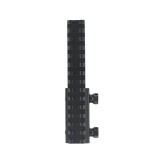 Height Rail Mount - 14 slot - Black (ME09017 Metal)