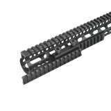 Height Rail Mount - 14 slot - Black (ME09017 Metal)