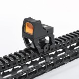 Low Drag Mount for RMR Dot - Black (AO1801 Aim-O)