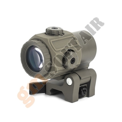 ET Style G43 3x Magnifier - Black (AO5387 Aim-O)