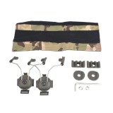 Supporto da Elmetto per Cuffie Comtac TAN (Z046 Z-TACTICAL)