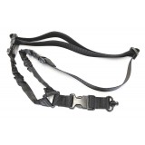 Tactical Multi-function Adjustable Gun Sling QD - Black (NH07006 nHelmet)