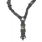 Tactical Multi-function Adjustable Gun Sling QD - Black (NH07006 nHelmet)