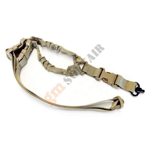 Tactical Multi-function Adjustable Gun Sling QD - Black (NH07006 nHelmet)