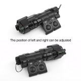 Modular Advanced Weapon Laser MAWL-C1+ Red Laser - Black (WD06075-BK Wadsn)