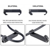 Emissary Development Cable Clip (5 pcs) - Black (WD07009 WADSN)