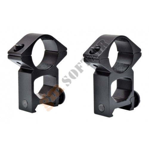 Anelli Alti da 1&quot; (25mm) - Neri (JS-M2006 JS-Tactical)