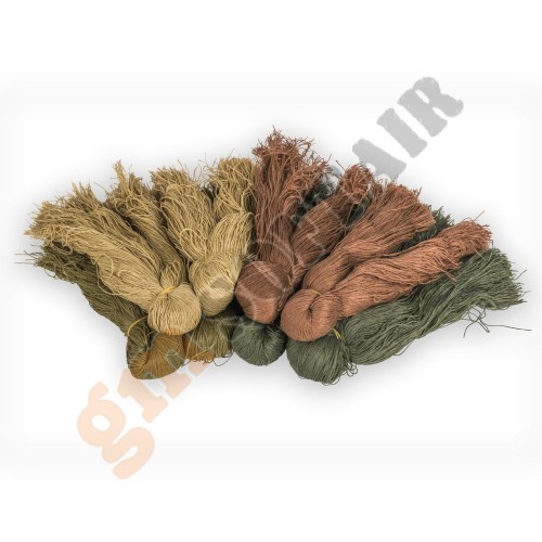 GHILLIE FIBER YARNS - Woodland (AC-GHF-PP Helikon-Tex)