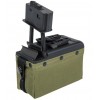 Caricatore Elettrico M249 - 2000 bb - Olive Green (D249 OD A&K)