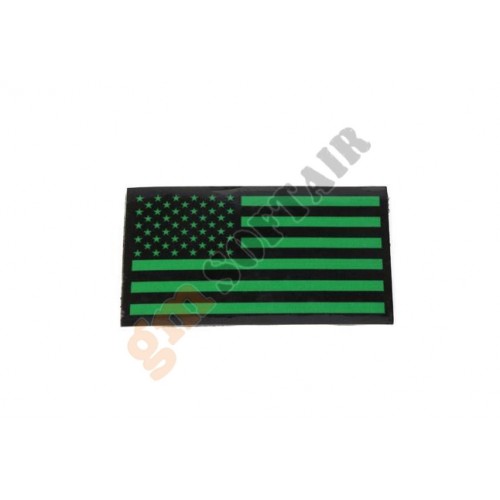 Patch USA SX Dark Green Plastificata Large (KA-AC-2156-DG King Arms)