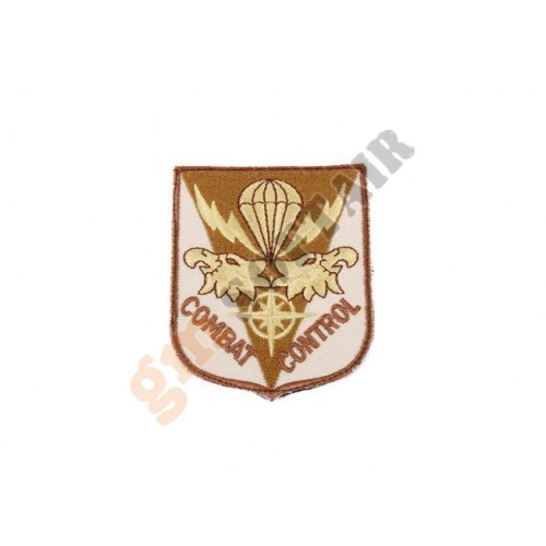 Patch Combat Control TAN Embroided (KA-AC-6080-TAN King Arms)