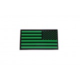 Patch USA DX Dark Green Plastificata Large (KA-AC-2157-DG King Arms)