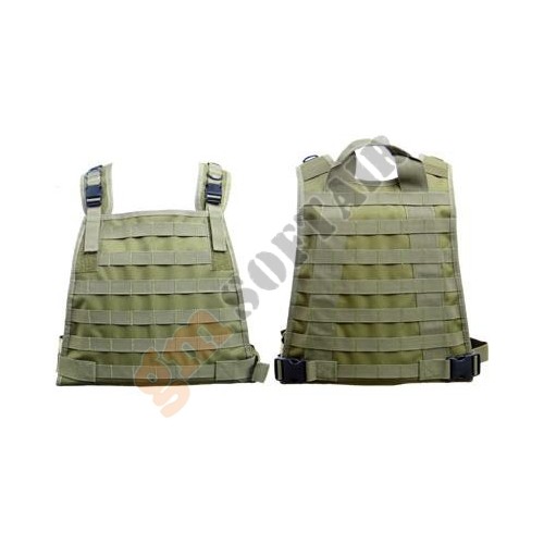 Tactical Vest MPS SAPI Vest OD Empty (KA-VS-9749-OD King Arms)