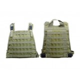 Tactical Vest MPS SAPI Vest OD Empty (KA-VS-9749-OD King Arms)