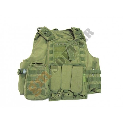 Body Armor con Tasche VERDE (GIUKV002V GM)