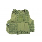 Body Armor con Tasche VERDE (GIUKV002V GM)