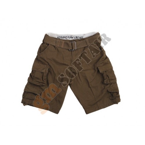 Short Stone Washed Brown Size S (119273S-S KOSUMO)