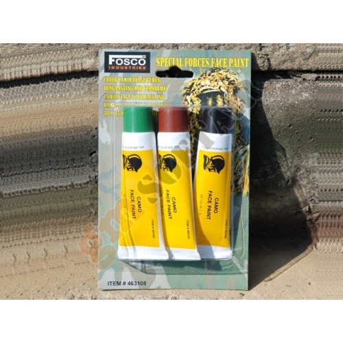 Set of Face Paint Tubes (3 pcs) (463108 FOSCO)