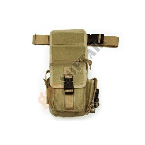 Multiporpuse Drop Leg Thigh Pouch Coyote Brown (P-06C(BR) Guarder)