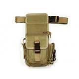 Multiporpuse Drop Leg Thigh Pouch Coyote Brown (P-06C(BR) Guarder)