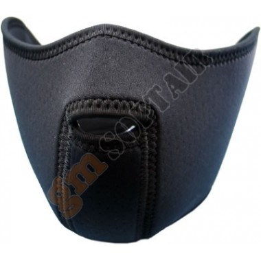 Protezione per Bocca in Neoprene Nera (KA-MASK-04 King Arms)