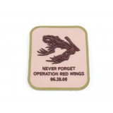 Patch RWO Memorial TAN Embroided (KA-AC-6131-TAN King Arms)