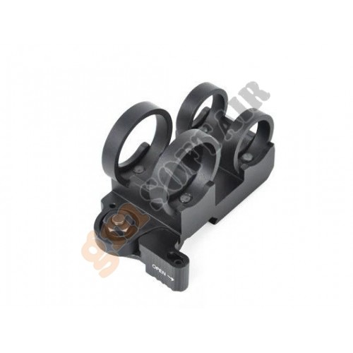 LaRue Tactical Double Stack Light Mount Black (EX302 ELEMENT)