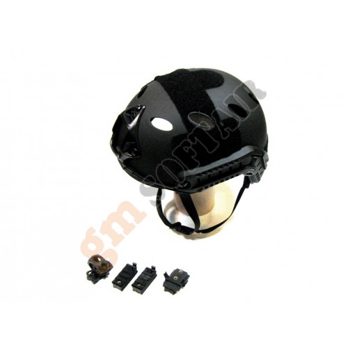 FAST PJ Type Helmet Black (G026 ELEMENT)
