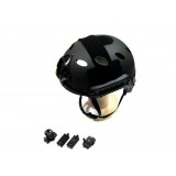 FAST PJ Type Helmet Black (G026 ELEMENT)