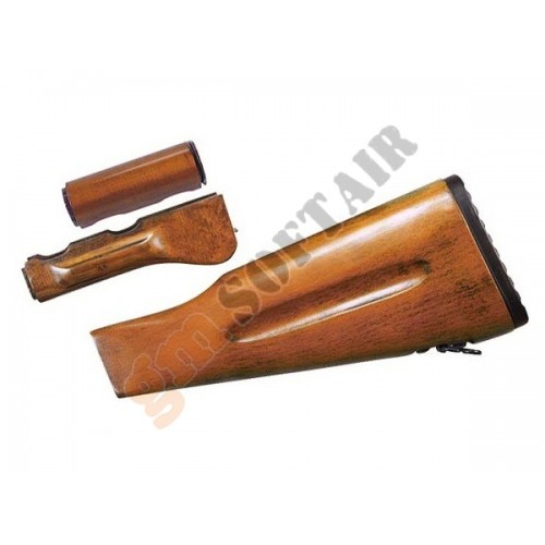 Wooden Stock and Handguard kit for AK74 (MK-75 ICS)