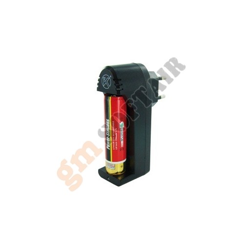 BtteryCharger with 2 Batteries LIR18650 (KRACH18650 KUNZI)