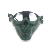 ABS Skull Half-Mask Face Protection Green (KR005V JS-Tactical)