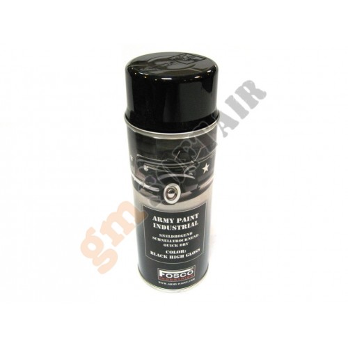 Spray 400ml Black High Gloss (469312-BHG FOSCO)