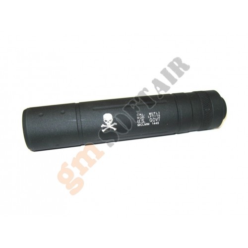 150mm Suppressor Skull Black (BD0450 BIG DRAGON)