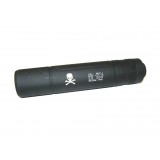 150mm Suppressor Skull Black (BD0450 BIG DRAGON)